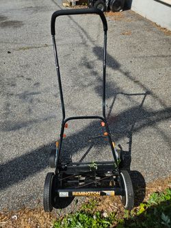 Old push mower