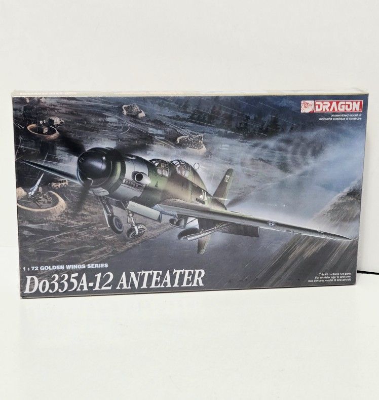 Do335A-12 Anteater Dragon Models 1:72 Golden Wing Series German New Sealed 1993