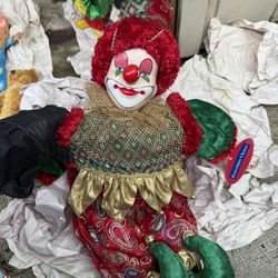 Collectors choice Porcelain Clown