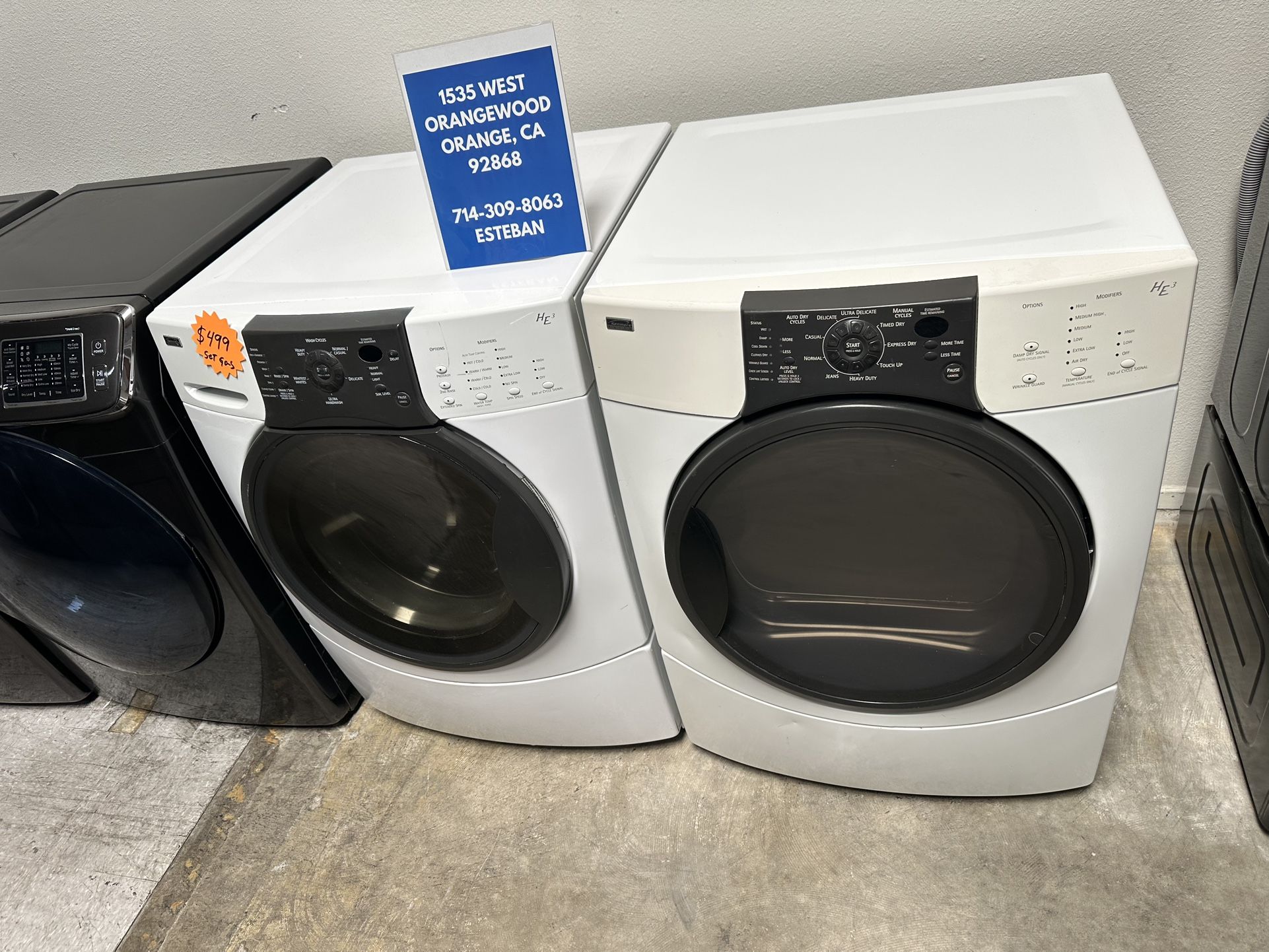 Kenmore Washer And Gas Dryer