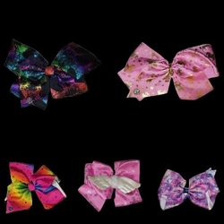 Set Of 5 Jojo Siwa Large Hair Bow Clips

