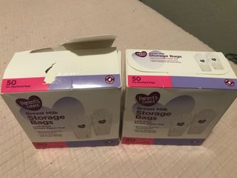 Two Breast Milk Storage bag packs