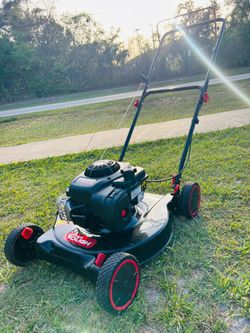 Hyper Tough Briggs & Stratton E300 Lawnmower The machine is like new, it was only used twice