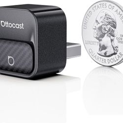 2026 Next-Gen Flagship Ottocast Mini Core, 2-in-1 Wireless CarPlay & Android Auto Adapter
