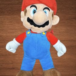 SÚPER MARIO PLUSH  BACKPACK NINTENDO 2013. 17”