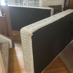 Twin Box Springs. 