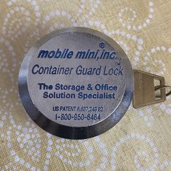 MOBILE mini, inc. Container Guard Lock