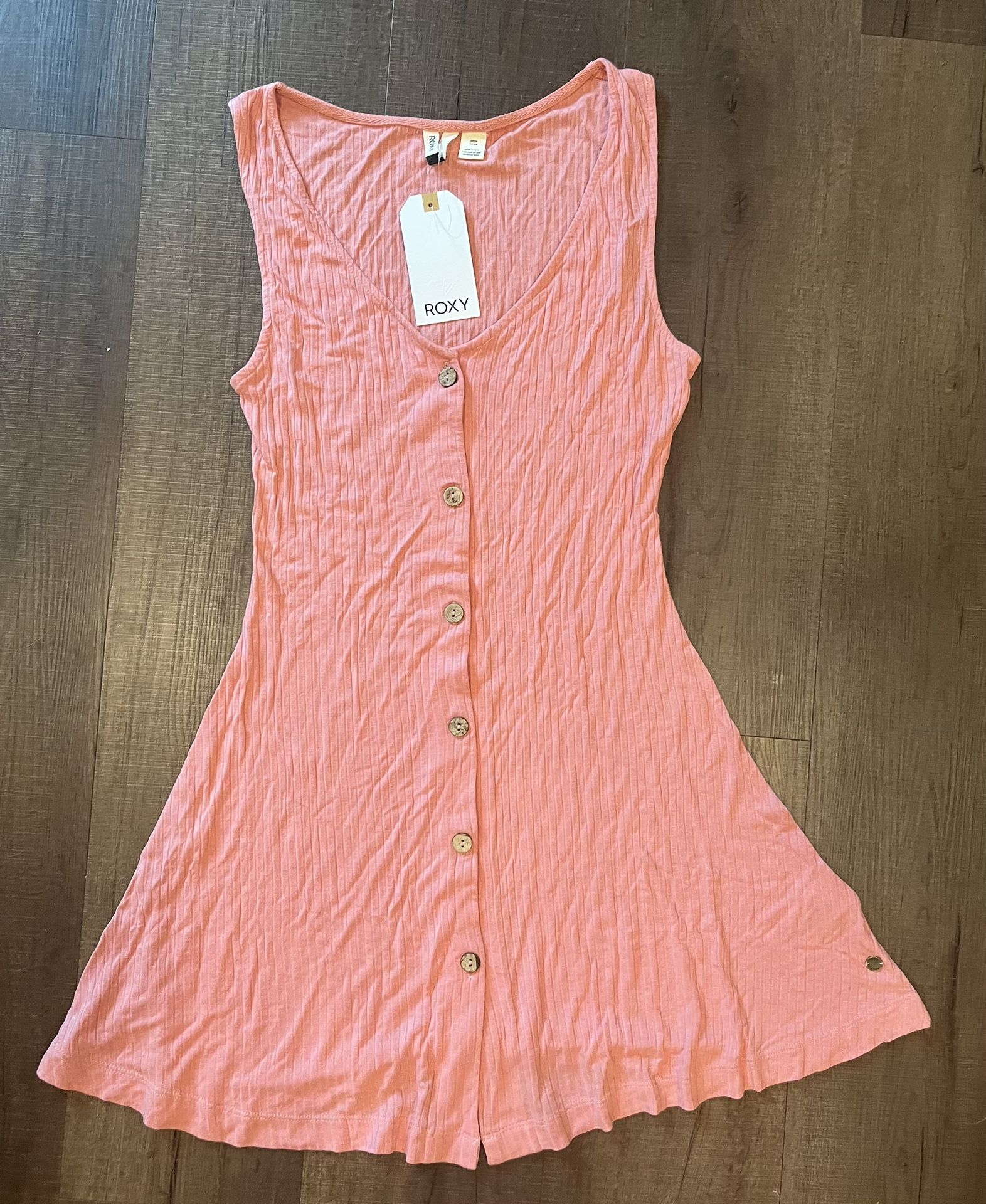 Roxy Sundress, Size Small. Peach