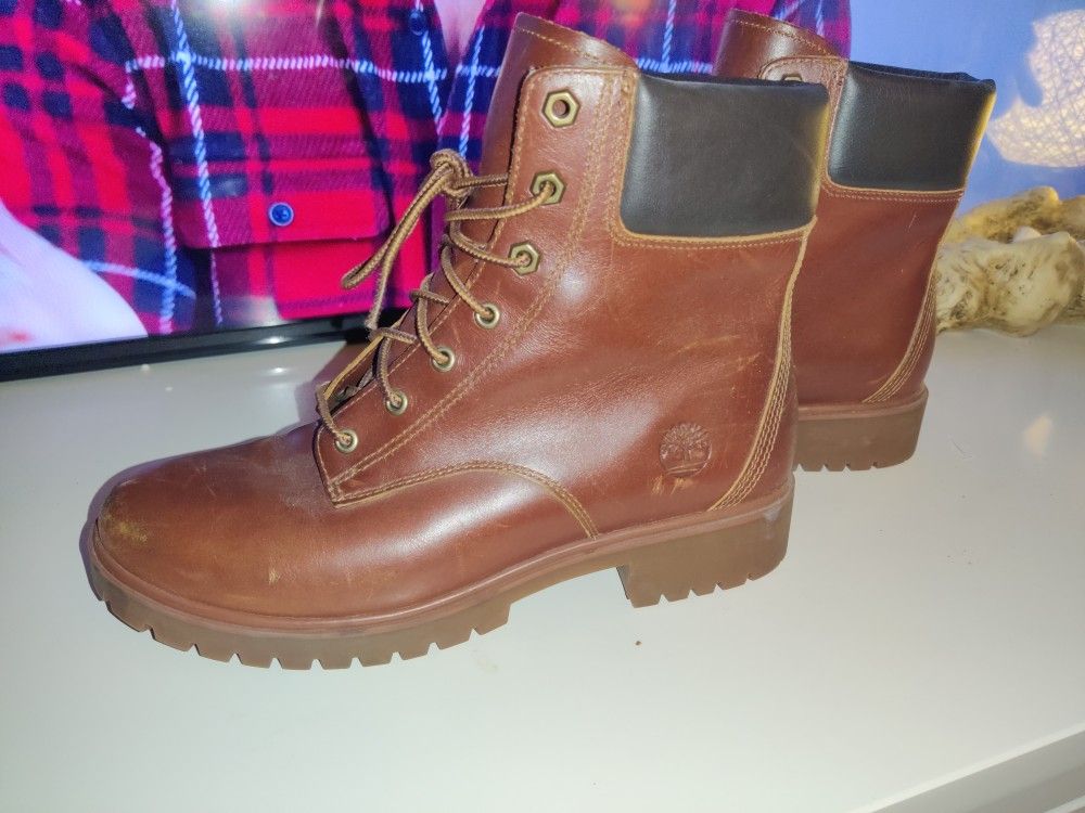 Timberland Women's Jayne 6-inc Waterproof Boots in Mid Brown