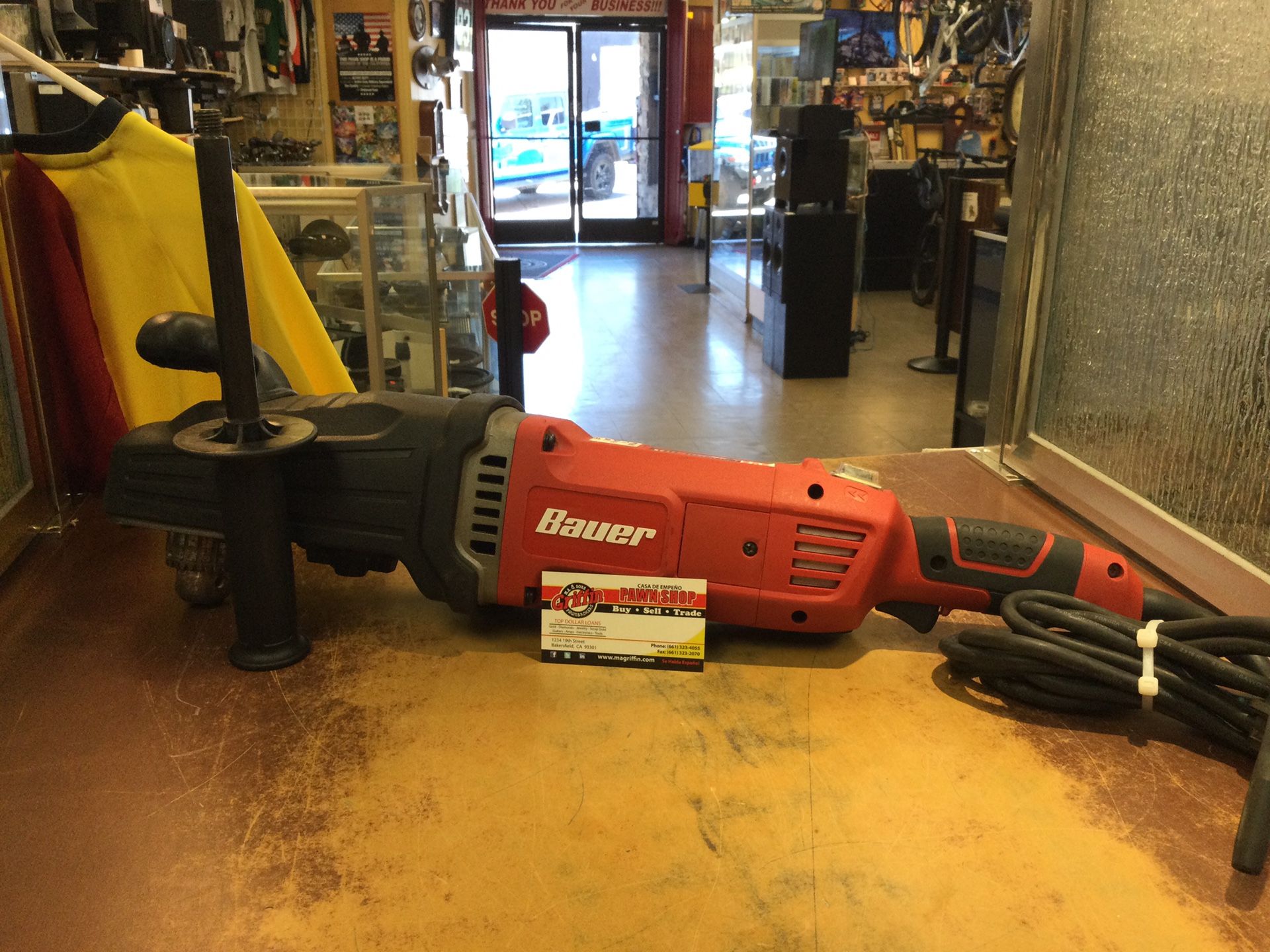 Bauer Right Angle Drill 13 Amp 1/2” speed