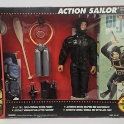 Hasbro GI JOE Action Sailor Navy Frogman  Exclusive Commemorative Edition 