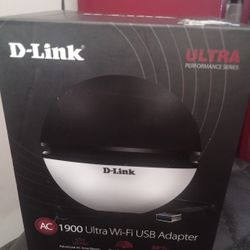 D-link Ac1900 Ultra Wi-Fi  Performance Series $30.00k