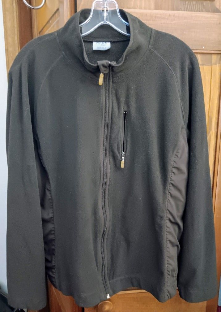 DANSKIN NOW Full Zip Fleece Jacket~