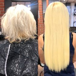 Extensions. Tape. Micro link. Micro weft