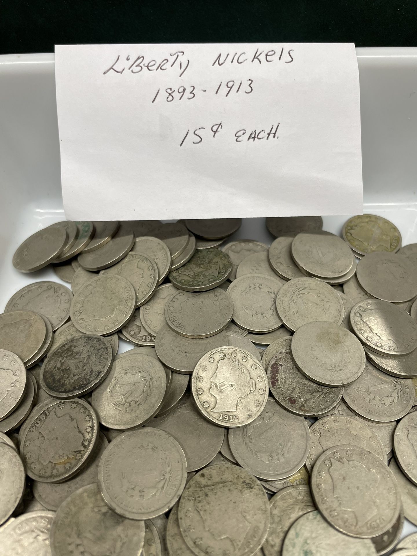 Mixed Date Liberty Nickels