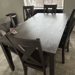 Brand new six seater kitchen table set