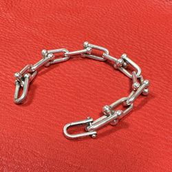 Tiffany Style Hardwear  Large Link Bracelet