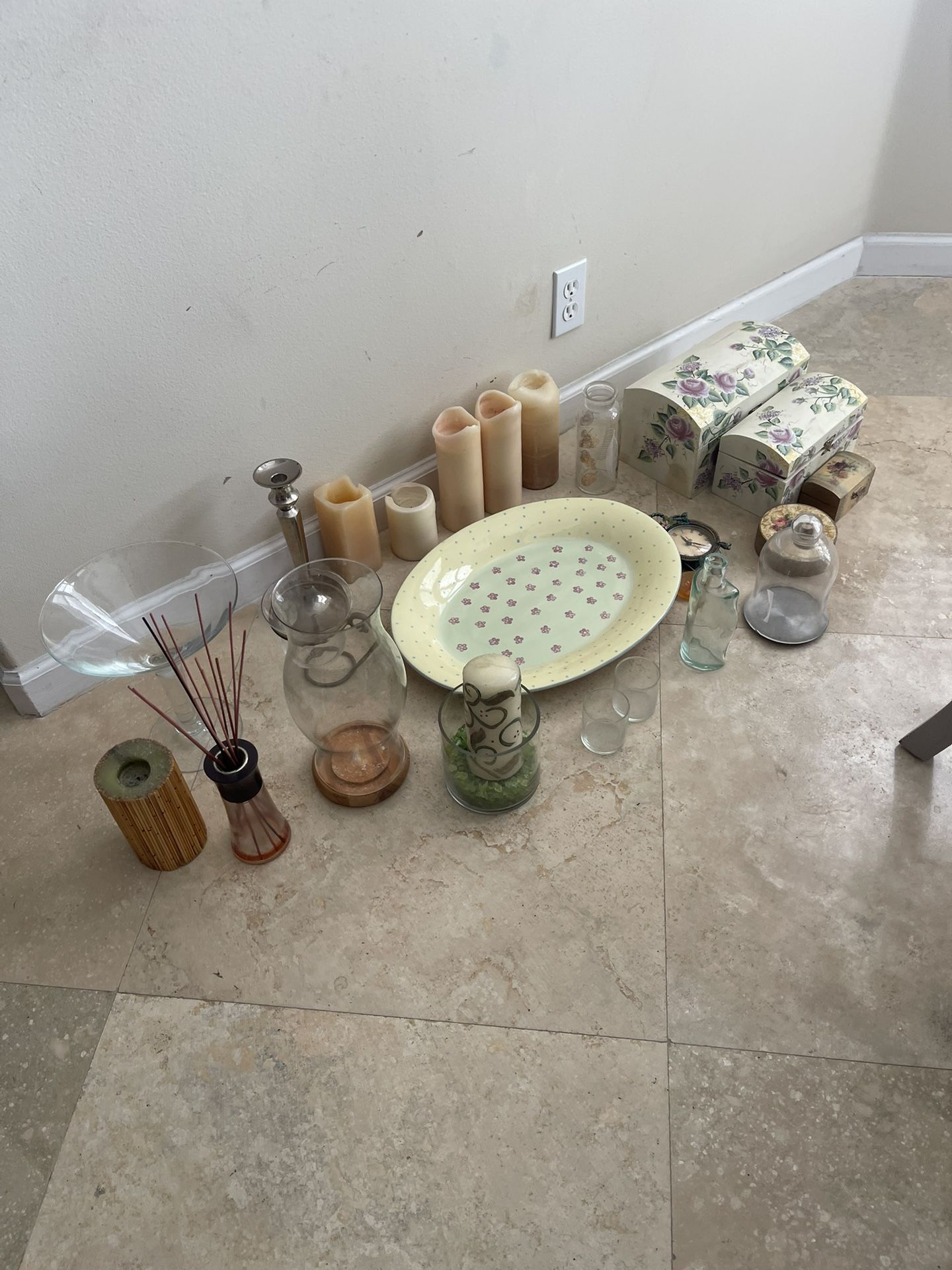 Home Decor, Candle Holders and Candles