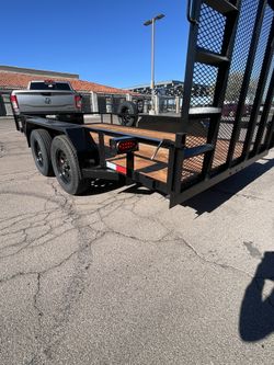 14’ x 84” trailer new