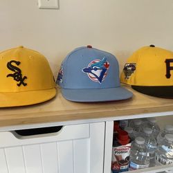 New Era Fitted Hats 7 3/4