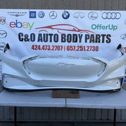 2021 2022 2023 2024 Ford Mustang Mach E Mach-E Front Bumper Cover Used Original OEM