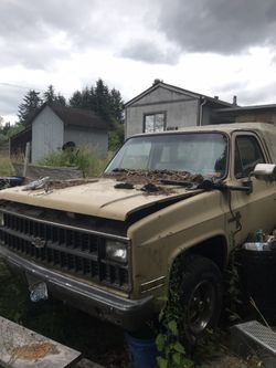 1982 Chevy k10 pickup