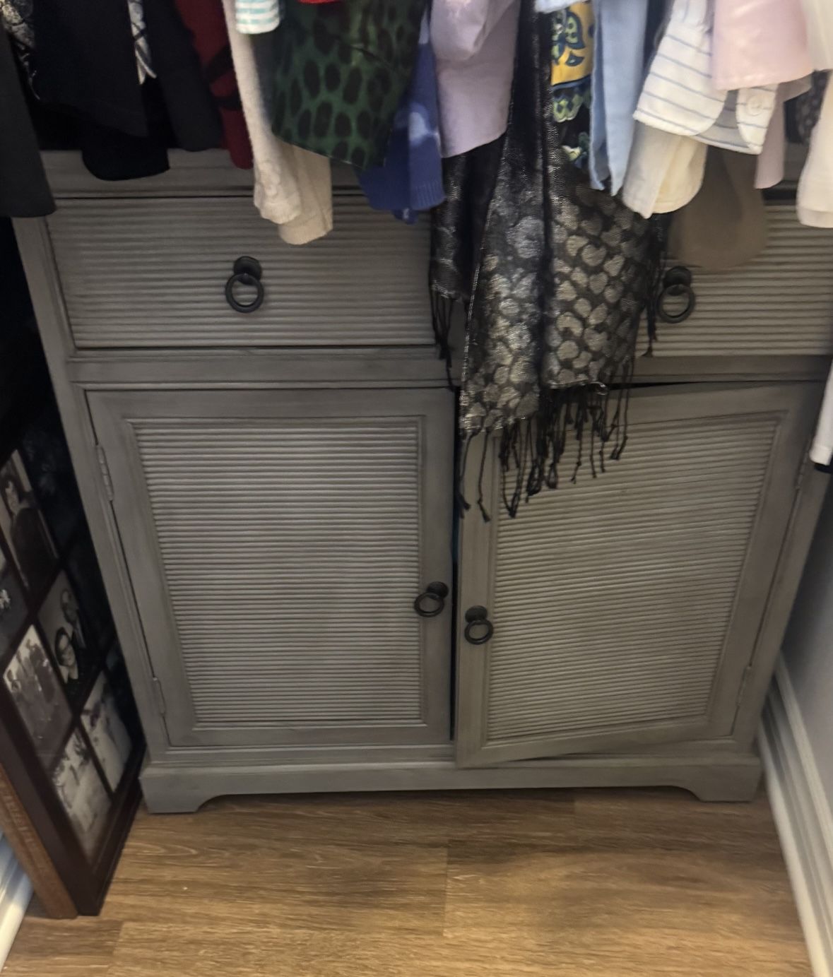 Small Grey Cabinet