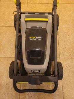 20 inch 40 ryobi mower
