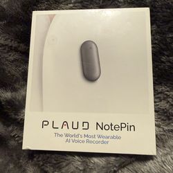 PLAUD Cosmic Gray NotePin AI Voice/Audio Recorder 64GB PN0200 Factory Sealed