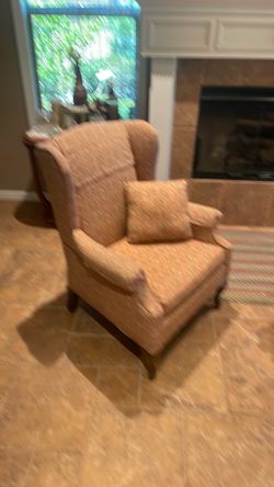 Wing-back chairs