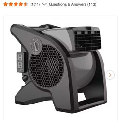 Lasko 3 Speed Job site Fan 