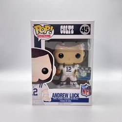Funko Pop! Colts Andrew Luck #12, 14, Minor Wear on Box See Pics!