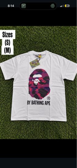 BAPE A Bathing Ape White Camo Graphic T-Shirt