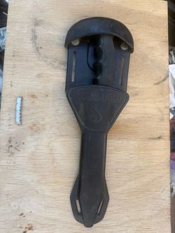 Vintage Scuba Pro knife with sheath