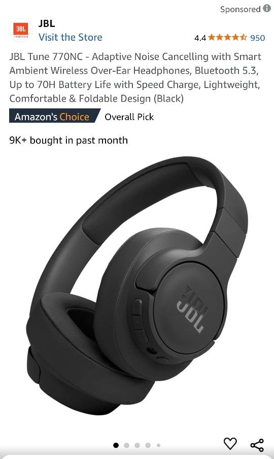 JBL Wireless Headphones