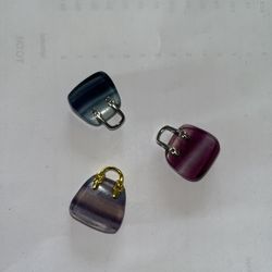 Rainbow Fluorite Mini Purses
