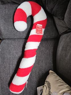 Martha Stewart Candy Cane Throw Pillow