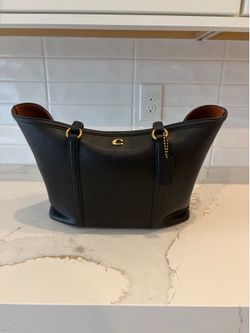 COACH BLACK TOTE HANDBAG