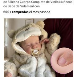 Realistic Baby Doll ( Not Silicone ) 