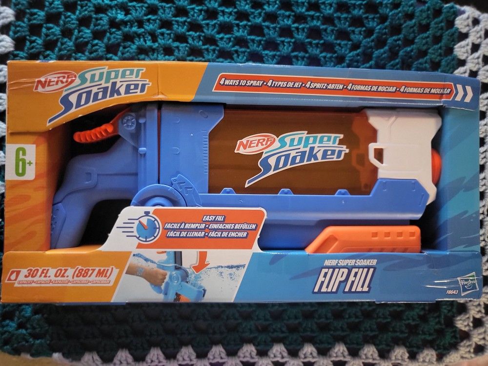 Nerf Super Soaker Flip Fill Blaster