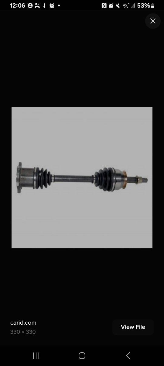 Cv Axels For Infinity Qx56