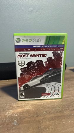 Xbox 360 limited edition need for speed most wanted