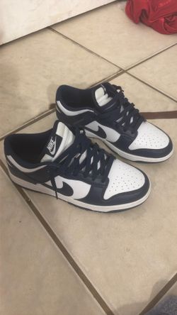 Nike dark blue dunks size 7.5 US