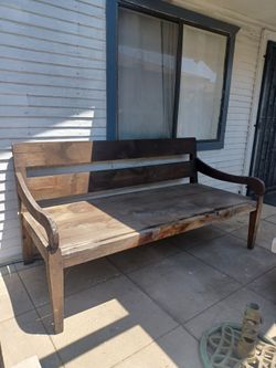 Teak wood daybed/bench