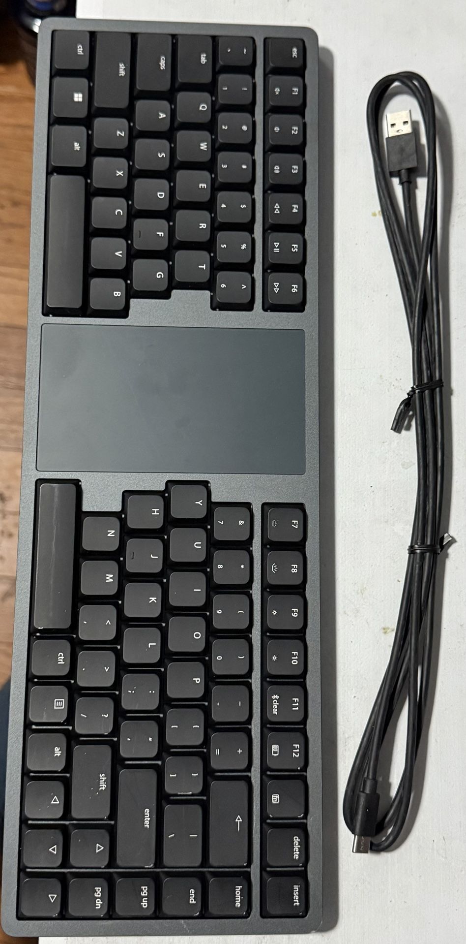 Kinesis Firm split Touchpad keyboard (modern)