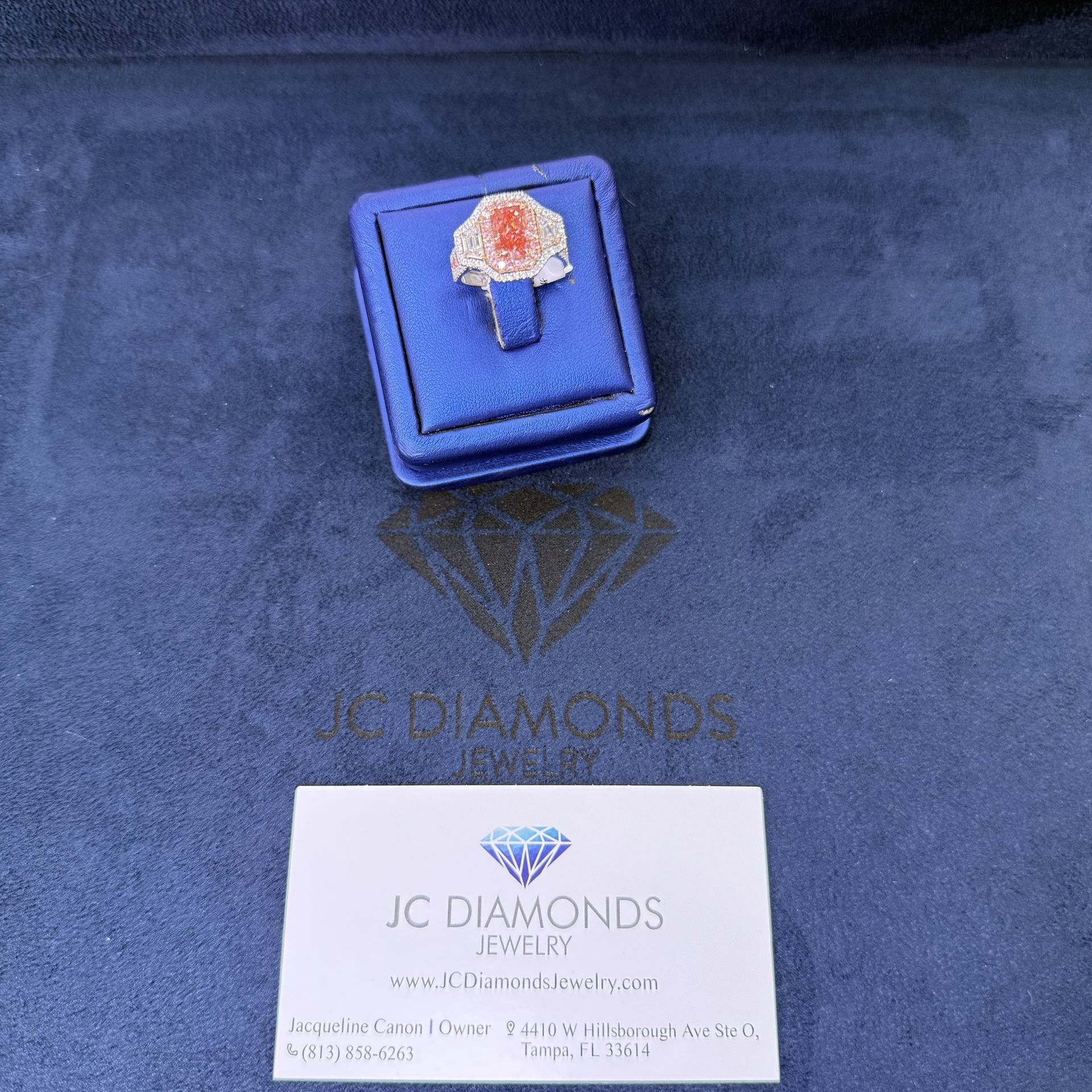 Ring Lab Diamonds 💎 White Gold