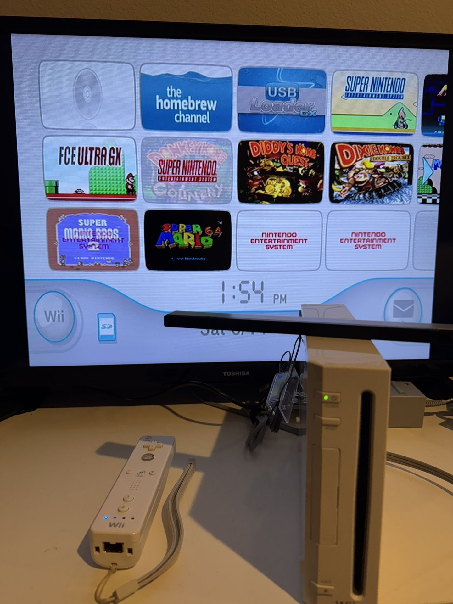 Nintendo Wii With Hundreds Of Games Included