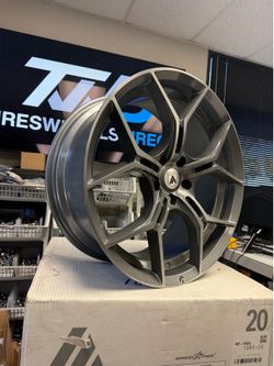 (Set of 4) Asanti ABL-37 Monarch 20x9 5x4.5" +38mm Brushed Wheels Rims 20" Inch