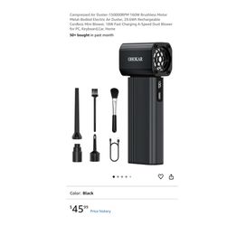 Brand new Compressed Air Duster-150000RPM 160W