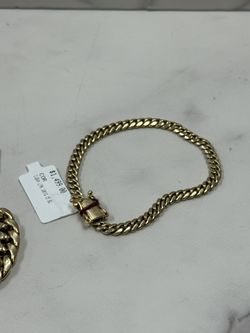 Gold Bracelet 10k / 15.8G / 